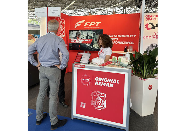 Foto FPT INDUSTRIAL EXPONE SU VIRTUOSO CICLO DE REMANUFACTURACIÓN EN REMATEC 2023